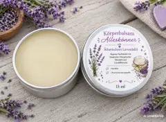 Körperbalsam Alleskönner mit Ätherischem Lavendelöl
