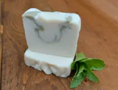 Soleseife Wachmacher mit Pfefferminzöl